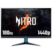 Acer NITRO VG2 Nitro VG272UV3 gaming monitor - 27", Quad HD, 180Hz, 0.5ms, FreeSync Premium, DisplayHDR 400, HDMI &amp; DP image