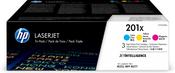 HP CF253XM/201X Toner cartridge MultiPack C,M,Y, 3x2.3K pages ISO/IEC 19752 Pack=3 for HP Pro M 252 image