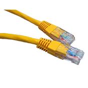 Cables Direct 0.25m Cat6 networking cable Yellow U/UTP (UTP) image