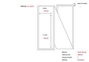 Capture CA-LB3045 printer label White