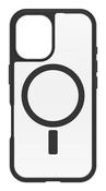 OtterBox React Series for MagSafe for Apple iPhone 16, Black Crystal image