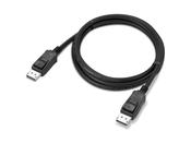 Lenovo 4X91U92142 DisplayPort cable 1.8 m Black image