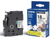 Brother TZE-241 DirectLabel black on white Laminat 18mm x 8m for Brother P-Touch TZ 3.5-18mm/36mm/6-18mm/6-24mm/6-36mm image