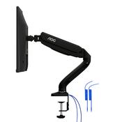 AOC AS110DX monitor mount / stand 81.3 cm (32") Desk Black image