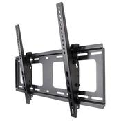 Manhattan Wall Mount for TV &amp; Monitors (Tiltable), For screens 37" to 65", VESA compatibility: all between 200x200mm to 600x400mm - check the dimensions of the four mounting holes on back of screen to ensure it fits, Max 80kg, Black, Bracket image