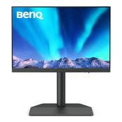 BenQ SW242Q computer monitor 61.2 cm (24.1") 2560 x 1600 pixels WQXGA LED Black image