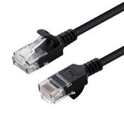 Microconnect V-UTP615S-SLIM networking cable Black 15 m Cat6 U/UTP (UTP) image