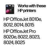 HP 3YL78AE/912 Ink cartridge magenta, 315 pages 2.93ml for HP OJ Pro 8010/e/8020 image