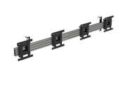 Ergonomic Solutions SpacePole Digital Signage Menu board mount, with tilt, for 4 screens (portrait) up to 43" (VESA 100 and 200) image