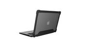 MAXCases Extreme Shell-L for MacBook Air 13.6" (2022 M2) &amp; MacBook Air 13.6 M3 (A3113) &amp; MacBook Air 13.6" M4 (2025) (Black/Clear) image