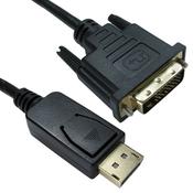 Cables Direct 2m DisplayPort (M) to DVI (M)