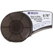 Brady M21-750-427 printer label Translucent, White Self-adhesive printer label image