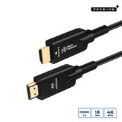 Microconnect HDM191950V2.0AOP HDMI cable 50 m HDMI Type A (Standard) Black image
