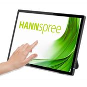Hannspree HT249PPB computer monitor 60.5 cm (23.8") 1920 x 1080 pixels Full HD LED Touchscreen Black image
