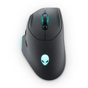 Alienware AW620M mouse Gaming Right-hand RF Wireless + USB Type-C Optical 26000 DPI image