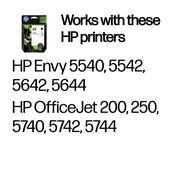 HP N9J71AE/62 Printhead cartridge multi pack black + color 200pg + 165pg Pack=2 for HP Envy 5640 image