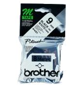 Brother MK-221BZ DirectLabel black on white 9mm x 8m for Brother P-Touch M 9-12mm image