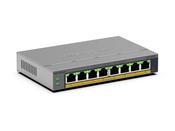 NETGEAR GS108EPP Unmanaged Gigabit Ethernet (10/100/1000) Power over Ethernet (PoE) Desktop/Wall-Mounting Grey image