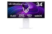 LG UltraGear OLED 34GX90SA-W Smart Gaming monitor image