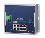 PLANET WGS-5225-8P2S network switch Managed L2+/L4 Gigabit Ethernet (10/100/1000) Power over Ethernet (PoE) Black image