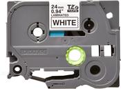 Brother TZE-251CIV DirectLabel black on white Laminat 24mm x 8m for Brother P-Touch TZ 3.5-24mm/HSE/36mm/6-24mm/6-36mm