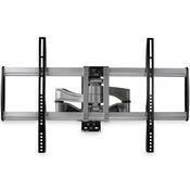 StarTech.com Full Motion TV Wall Mount - Heavy Duty Articulating TV Wall Mount Bracket for 32" to 75" (165lb/75kg) VESA Display - Universal Adjustable Tilt/Swivel Flat Screen Arm - Silver image