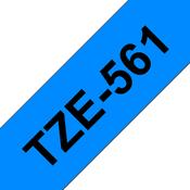 Brother TZE-561 DirectLabel black on blue Laminat 36mm x 8m for Brother P-Touch TZ 3.5-36mm/HSE/6-36mm image
