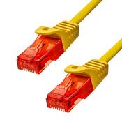 ProXtend CAT6 U/UTP CU LSZH Ethernet Cable Yellow 20CM image