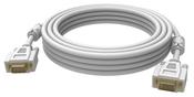 Vision 2x VGA 15-pin D-Sub, 3m VGA cable VGA (D-Sub) White image