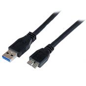 StarTech.com 1m (3ft) Certified SuperSpeed USB 3.0 A to Micro B Cable - M/M image