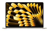 Apple MacBook Air Apple M M3 Laptop 38.9 cm (15.3") 8 GB 256 GB SSD Wi-Fi 6E (802.11ax) macOS Sonoma Beige image
