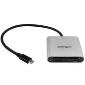 StarTech.com USB 3.0 Flash Memory Multi-Card Reader / Writer with USB-C - SD, microSD, CompactFlash image
