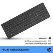 HP 225 Wireless Keyboard image
