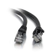C2G 1m Cat5e Booted Unshielded (UTP) Network Patch Cable - Black image