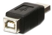 Lindy USB Adapter, USB A Male to B Female image