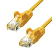 ProXtend CAT5e U/UTP CCA PVC Yellow 1.5M image