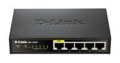 D-Link DES-1005P Unmanaged L2 Fast Ethernet (10/100) Power over Ethernet (PoE) Black image