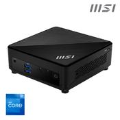 MSI Cubi 5 12M Intel Core i7 1255U Barebone, NUC, SFF, Mini Computer, HTPC, (NO RAM, NO Storage, NO OS), IRIS XE Graphics/ThunderBolt 4/Type C/HDMI/DisplayPort/Dual LAN/WiFi 6E/BT 5.3/VESA image