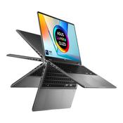 ASUS Vivobook 14 Flip TP3407SA-QL010W Copilot+ PC Intel Core Ultra 7 256V Hybrid (2-in-1) 35.6 cm (14") Touchscreen WUXGA 16 GB LPDDR5x-SDRAM 1 TB SSD Wi-Fi 7 (802.11be) Windows 11 Home Grey image