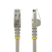 StarTech.com 50cm CAT6 Ethernet Cable - LSZH (Low Smoke Zero Halogen) - 10 Gigabit 250Mhz 100W PoE RJ45 10GbE UTP Network Patch Cord Snagless with Strain Relief - Grey, CAT 6, ETL Verified, 24AWG image