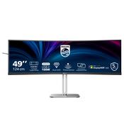 Philips 5000 series 49B2U5900C/00 computer monitor 124 cm (48.8") 5120 x 1440 pixels Dual QHD LCD Black image
