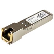 StarTech.com Cisco GLC-T Compatible SFP Transceiver Module - 1000BASE-T~Cisco GLC-T Compatible SFP Module - 1000BASE-T - SFP to RJ45 Cat6/Cat5e - 1GE Gigabit Ethernet SFP - RJ-45 100m - Cisco Firepower, ASR920, IE2000 image