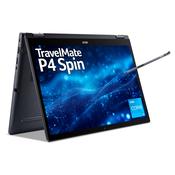 Acer TravelMate TMP414RN-53 I31315U 8/256 W11P EDU Intel® Core™ i3 i3-1315U Hybrid (2-in-1) 35.6 cm (14") Touchscreen WUXGA 8 GB DDR4-SDRAM 256 GB SSD Wi-Fi 6 (802.11ax) Windows 11 Pro Education Black image