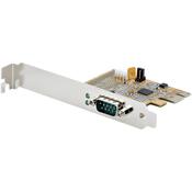 StarTech.com PCI Express Serial Card, PCIe to RS232 (DB9) Serial Interface Card, PC Serial Card w/ 16C1050 UART, Standard or Low Profile Brackets, COM Retention, Windows &amp; Linux image