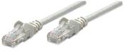 Intellinet Network Patch Cable, Cat5e, 2m, Grey, CCA, U/UTP, PVC, RJ45, Gold Plated Contacts, Snagless, Booted, Lifetime Warranty image