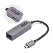 StarTech.com USB-C to Ethernet Adapter, NIC, 100W PD Pass-Through, USB 3.0 Type-C 1Gbps Multi Speed Network Adapter, Thunderbolt Compatible, Windows &amp; Mac image