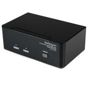 StarTech.com 2 Port Dual DVI USB KVM Switch with Audio &amp; USB 2.0 Hub image