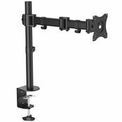 StarTech.com Desk Mount Monitor Arm for up to 34" (8 kg) VESA Compatible Displays - Articulating Pole Mount Single Monitor Arm - Ergonomic Height Adjustable Monitor Mount - Desk Clamp/Grommet image