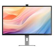 ALOGIC 32C4KPDW computer monitor 81.3 cm (32") 3840 x 2160 pixels 4K Ultra HD Aluminium, Black image