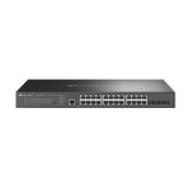TP-Link Omada 24-Port 2.5GBASE-T and 4-Port 10GE SFP+ L2+ Managed Switch with 16-Port PoE+ &amp; 8-Port PoE++ image